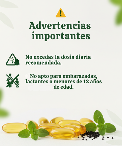 Oil of Oregano | sistema inmune y digestión al máximo, ahora en una sola cápsula 💪🌿