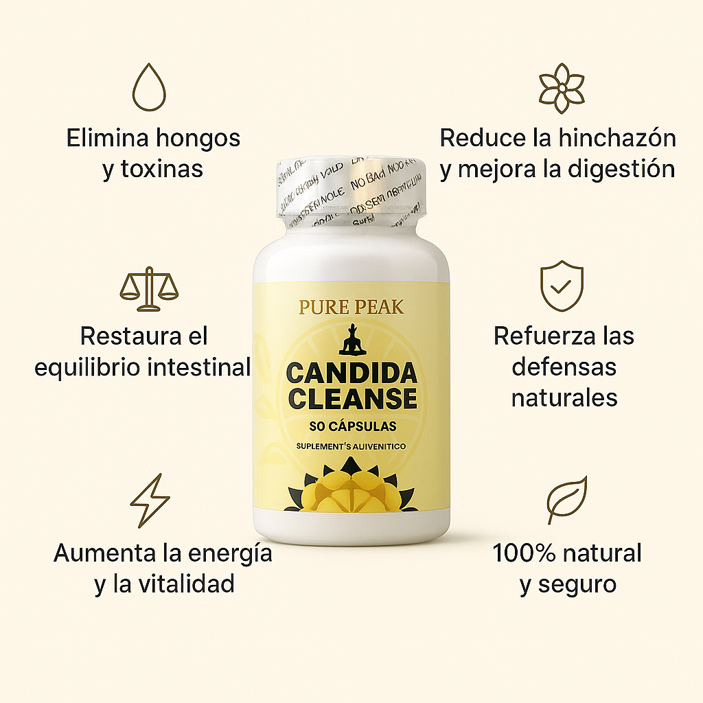 Candida Cleanse – Equilibra tu cuerpo y limpia desde adentro